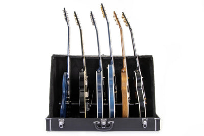 Yorkville Yorkville GS-606B Deluxe Six-Guitar Stand (Black)