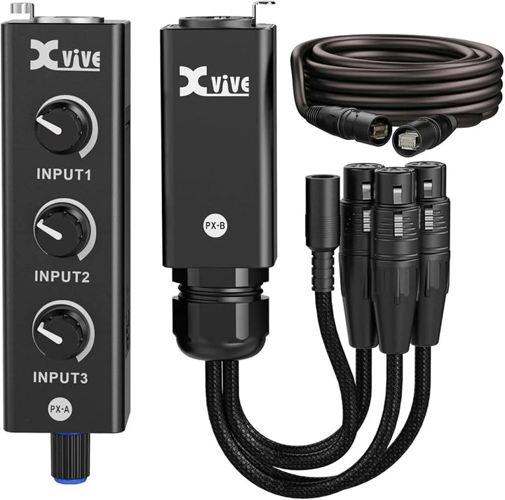 Xvive XVIVE-PX Portable 3 Channel Personal Mix - Audio Interfaces