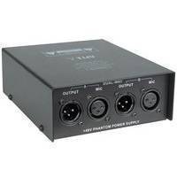 Apex APP22 Dual 48V Phantom Power Supply - 2 channels, 2x XLR female input - Preamps