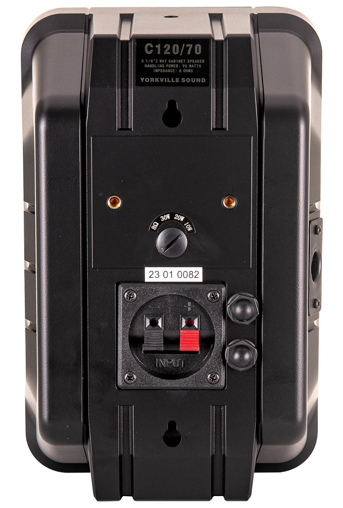 Yorkville Yorkville Coliseum C120/70 5" 70V Installation Speaker, Black