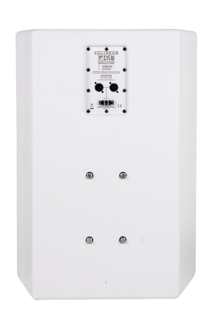 Yorkville Yorkville Coliseum C15W 15" Installation Loudspeaker, White