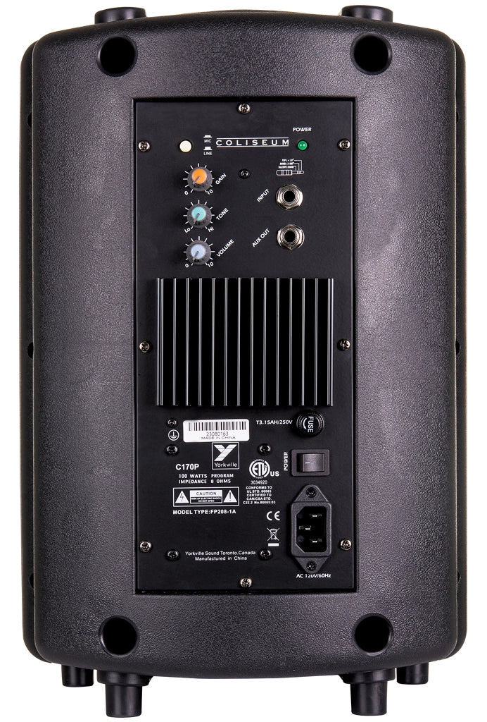 Yorkville Yorkville Coliseum C170P 8" Powered Installation Speaker