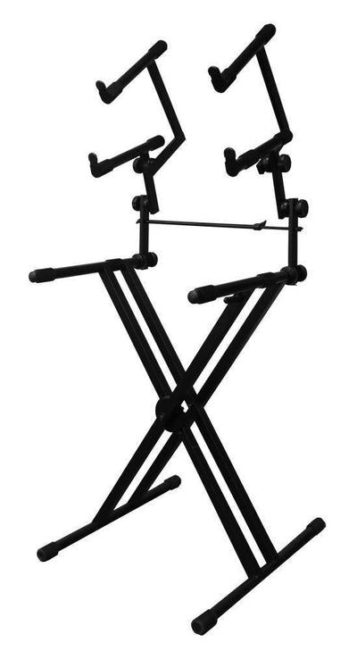 Yorkville Yorkville IKS-90 Heavy Duty Triple Tier X-Braced Keyboard Stand