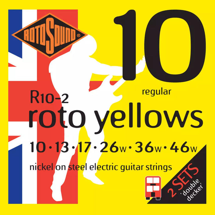 Rotosound Rotos R10-2 Electric Guitar Strings - Instrument Accessories