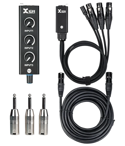 Xvive XVIVE-PX Portable 3 Channel Personal Mix - Audio Interfaces