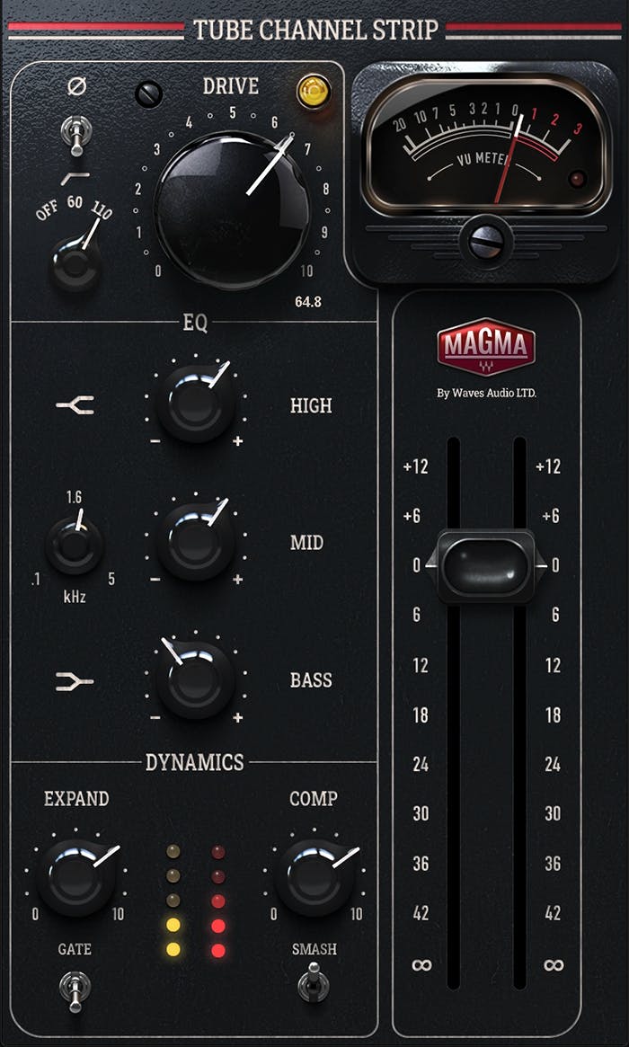 WAVES Waves Magma Tube Channel Strip