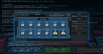Blue Cat Audio Blue Cat PlugNScript