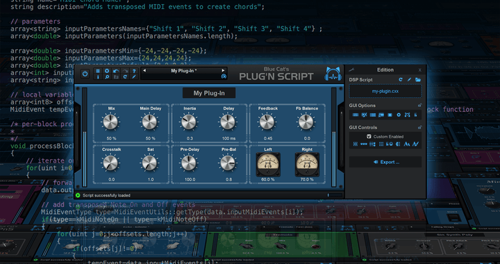 Blue Cat Audio Blue Cat PlugNScript