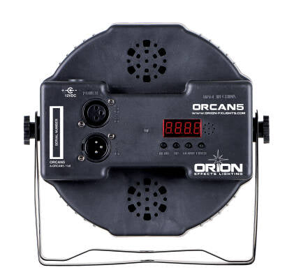Orion Lights Orion Lights ORCAN5 RBGWA + UV Flat Multi-Colour LED Mini Par Can