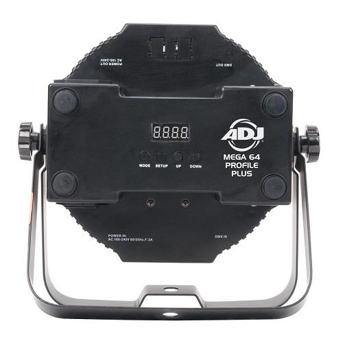 Eliminator MEGA 64 PROFILE PLUS Low Profile PAR Fixture with 12 x 4W RGB+UV LED