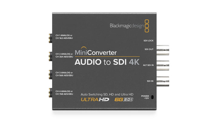 Blackmagic Design Mini Converter - Audio to SDI 4K