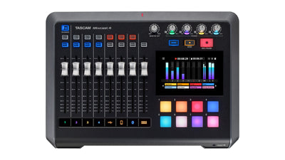 Tascam MIXCAST 4 Podcast Station w/ Recorder and USB