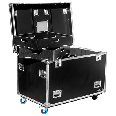 Odyssey Odyssey OPT483036WPT2 Pro Utility Tour Trunk with Casters for gear transport - 48 x 30 x 36 in