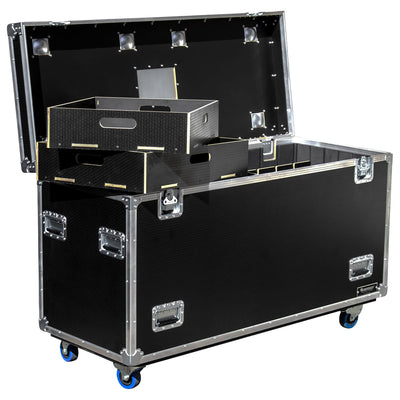 Odyssey Odyssey OPT602430WPT2 Pro Utility Tour Trunk with Casters for gear transport - 60 x 24 x 30 in