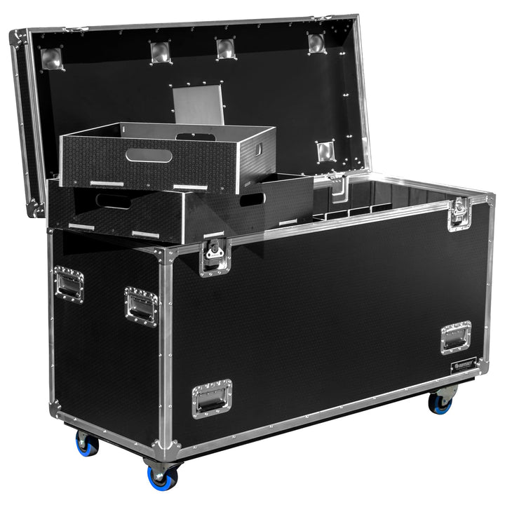Odyssey OPT602436WPT2 Pro Utility Tour Trunk with Casters for gear transport - 60 x 24 x 36 in