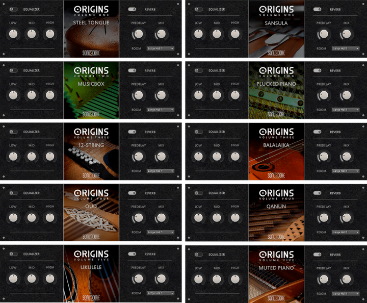 BOOM LIBRARY Sonuscore Origins Bundle Vol.1-5