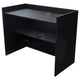 Odyssey PDJBOOTH483824BLACK Wood Werks Folding DJ Booth for mobile DJs - Black 48 x 24 x 38 in