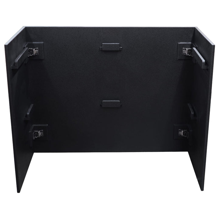 Odyssey PDJBOOTH483824BLACK Wood Werks Folding DJ Booth for mobile DJs - Black 48 x 24 x 38 in – view 2