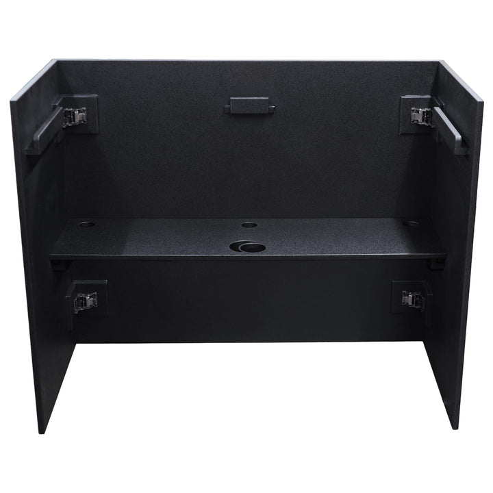 Odyssey PDJBOOTH483824BLACK Wood Werks Folding DJ Booth for mobile DJs - Black 48 x 24 x 38 in – view 3