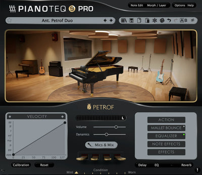 PIANOTEQ Pianoteq PETROF Grand Piano Collection