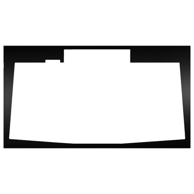 Odyssey Odyssey PFB-OPUS-QUAD Podium Faceplate and Foam for AlphaTheta OPUS-QUAD - Black