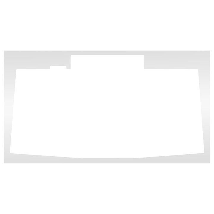 Odyssey PFW-OPUS-QUAD Podium Faceplate and Foam for AlphaTheta OPUS-QUAD - White