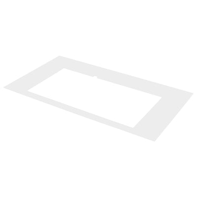 Odyssey Odyssey PFW-SCLIVE-2 Podium Faceplate and Foam for Denon DJ SC Live 2 - White