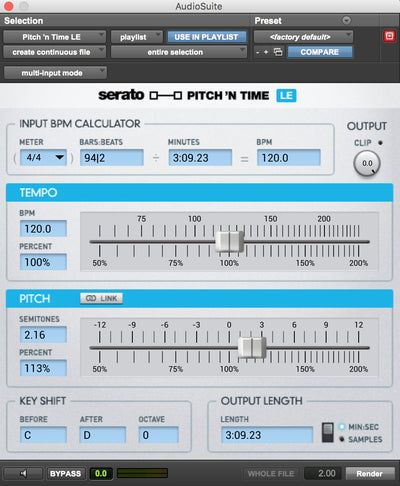 SERATO Serato Pitch 'n Time LE