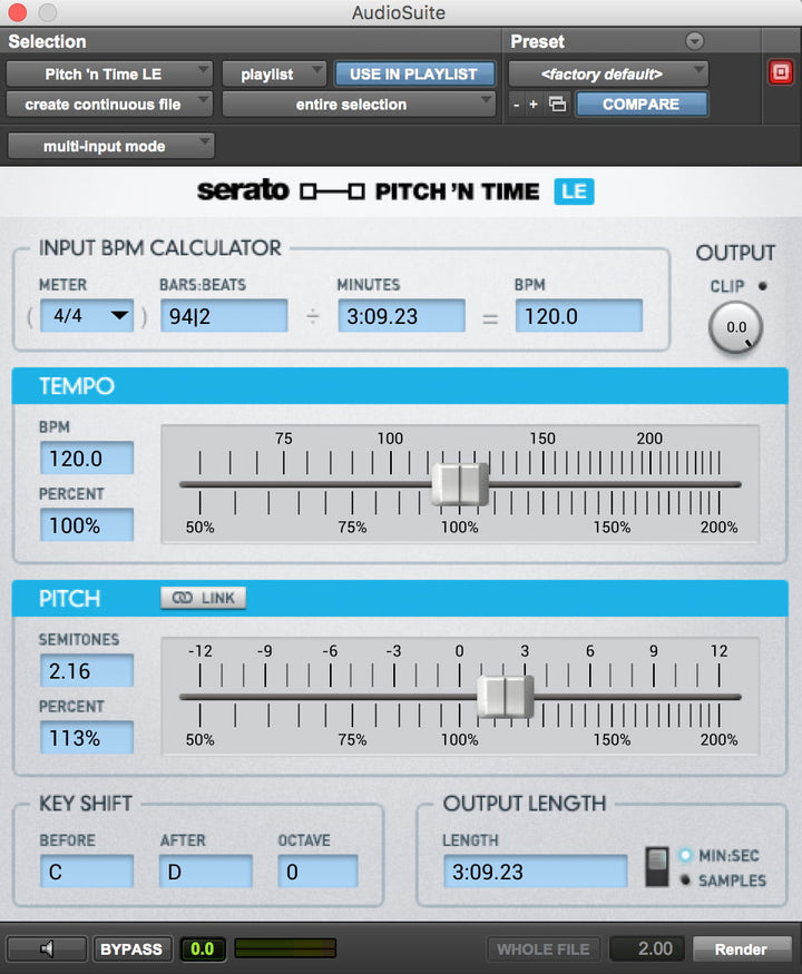 SERATO Serato Pitch 'n Time LE
