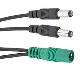 Voodoo Lab Voodoo Lab PPAP Current Doubling Adapter With 2X21 Mm Straight Barrel