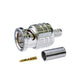 Canare BCP-A77 75 Ohm BNC Crimp Plug for LV-77S