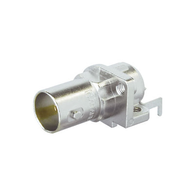 Canare BCJ-BPLHA 75 Ohm Right Angle PCB Mount BNC Receptacle