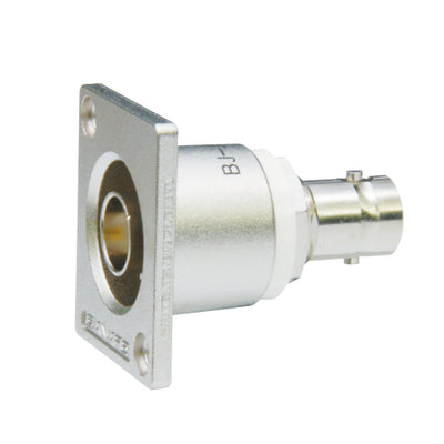 Canare BJ-JRUD 50 Ohm Flush Mount BNC Jack to Jack Receptacle (Neutrik D Flange)