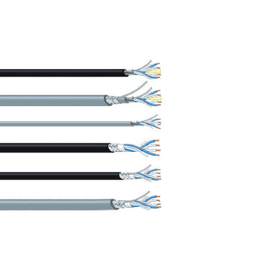Canare L-4E5C Slim Star Quad Microphone Cable 200m Spool (Black)
