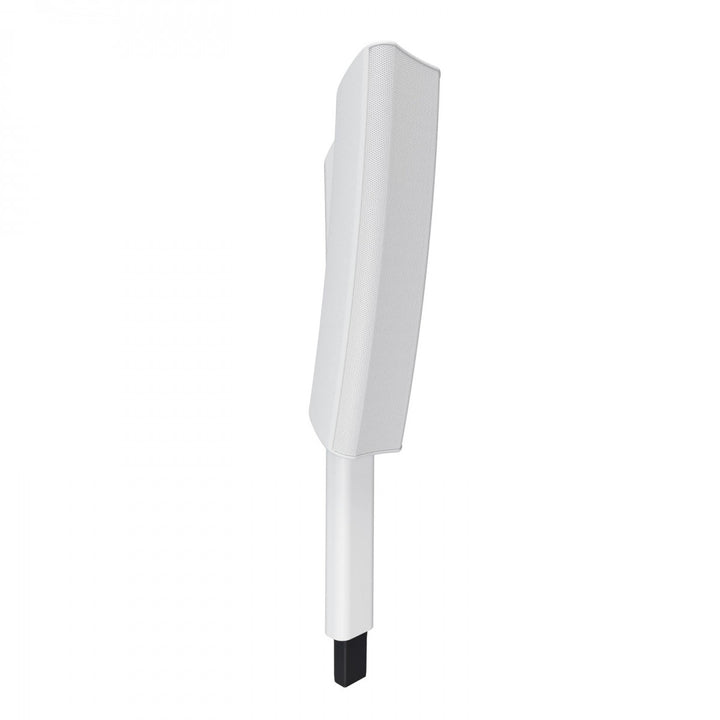 QSC KC12T Dual 4" Column Loudspeaker with Pole (White) – rear three-quarter view