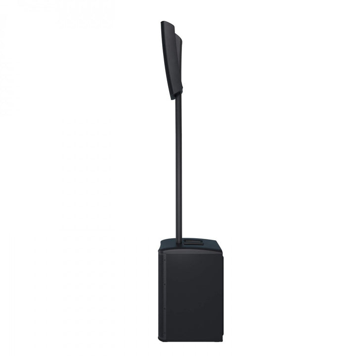 QSC KC12S 3000W 12" Active Column Subwoofer (Black) – side profile, assembled