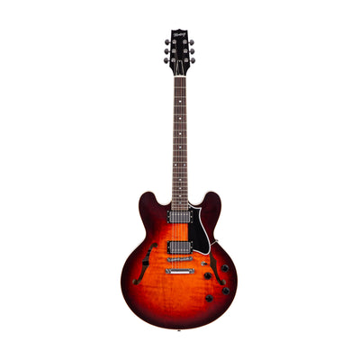 Heritage Guitars H-535 Standard II Semi-Hollow Electric Guitar (Chestnut Burst)