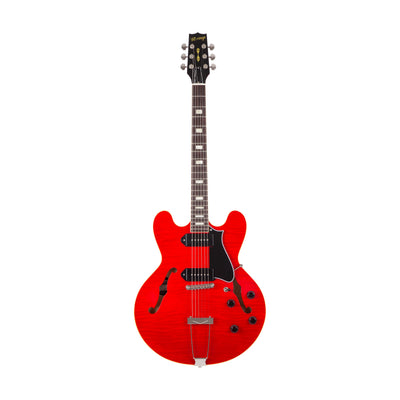 Heritage Guitars H-530 Custom Core Hollow Body Electric Guitar (Transparent Cherry)