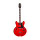 Heritage Guitars H-530 Custom Core Hollow Body Electric Guitar (Transparent Cherry)