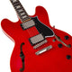 Heritage Guitars H-535 Custom Core Semi-Hollow Electric Guitar (Transparent Cherry)