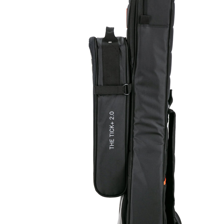 MONO Pedalboard Lite+ with Tick+ Accessory Case 2.0 Bundle (Black) - Pedal Boards