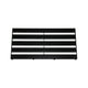 MONO Pedalboard Rail Large with Stealth Pro Accessory Case Bundle (Black) - Pedal Boards