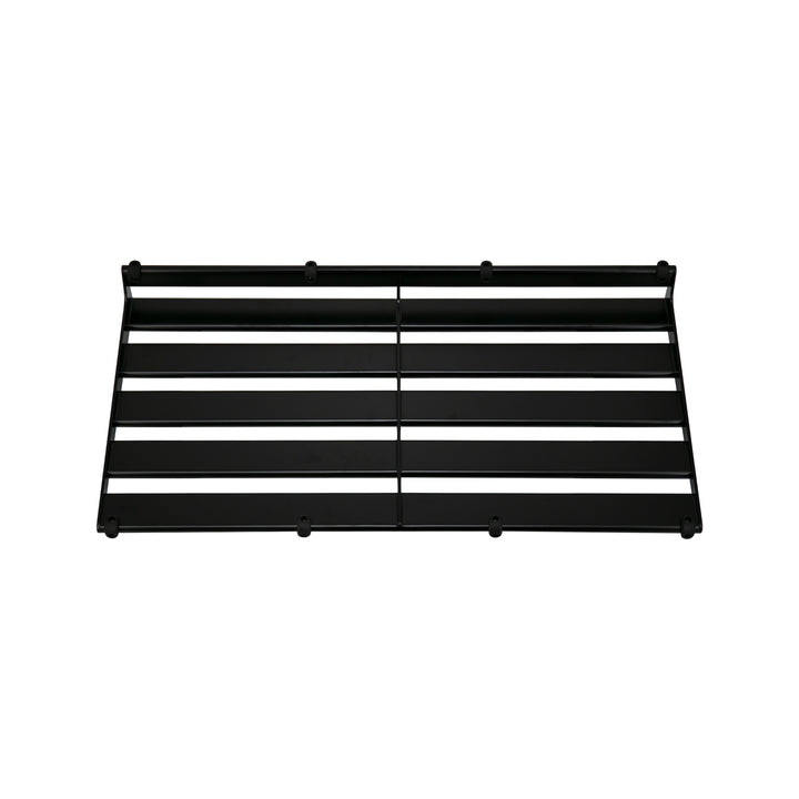 MONO Pedalboard Rail Large with Stealth Pro Accessory Case Bundle (Black) - Pedal Boards