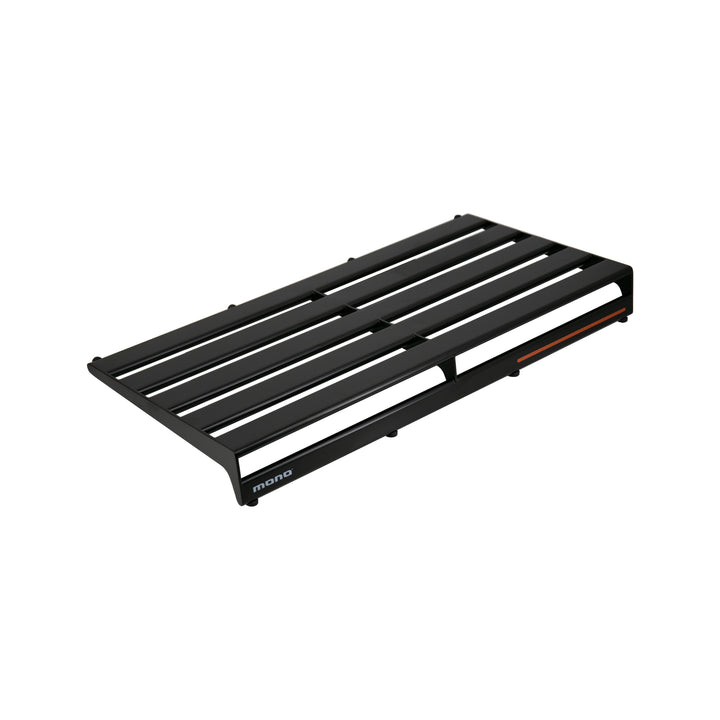 MONO Pedalboard Rail Large with Stealth Pro Accessory Case Bundle (Black) - Pedal Boards