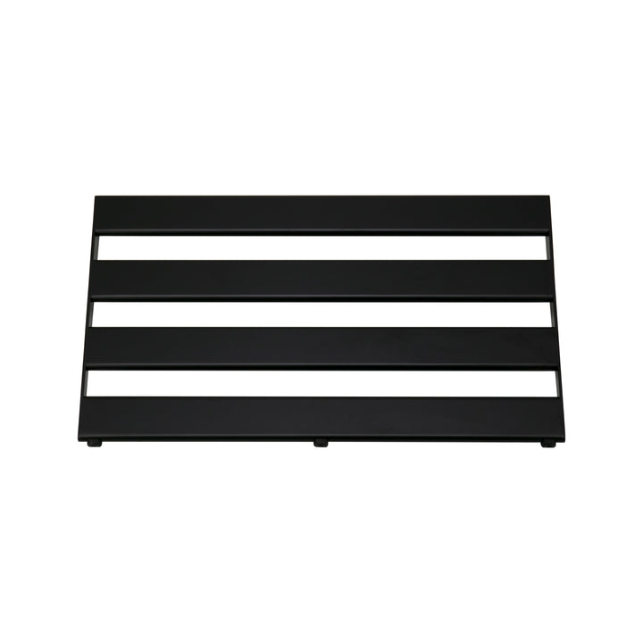 MONO Pedalboard Rail Medium with Stealth Tour Accessory Case Bundle (Black) - Pedal Boards