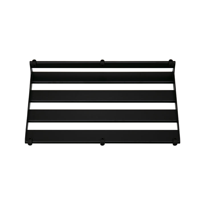 MONO Pedalboard Rail Medium with Stealth Tour Accessory Case Bundle (Black) - Pedal Boards
