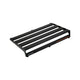 MONO Pedalboard Rail Medium with Stealth Tour Accessory Case Bundle (Black) - Pedal Boards