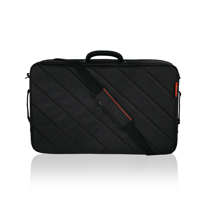 MONO Pedalboard Rail Medium with Stealth Tour Accessory Case Bundle (Black) - Pedal Boards
