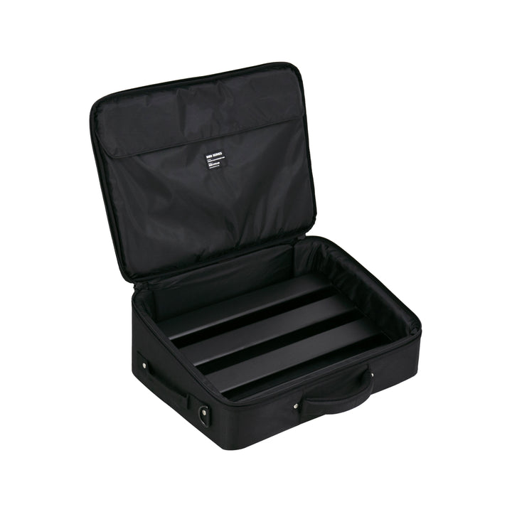 MONO Pedalboard Rail Small with Stealth Club Accessory Case Bundle (Black) - Pedal Boards