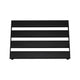 MONO Pedalboard Rail Small with Stealth Club Accessory Case Bundle (Black) - Pedal Boards